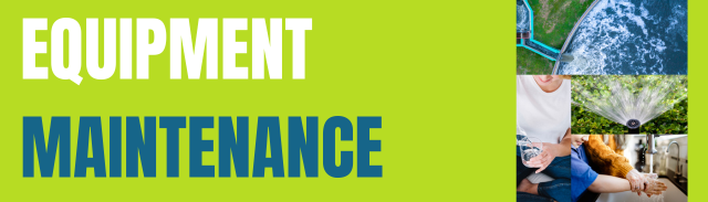 Equipment maintenance